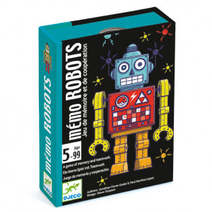 DJECO Kāršu spēle - Roboti, DJ05097 | KIDO.LV