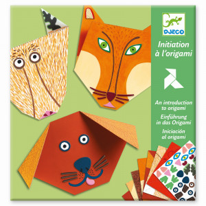 DJECO Origami – Dzīvnieku maskas, DJ08761 | KIDO.LV