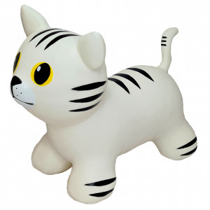 JUMPY Lēkājamais dzīvnieks - Kaķēns, balts | KIDO.LV