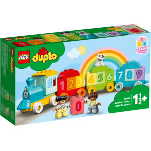 LEGO DUPLO Town Ciparu vilciens — mācies skaitīt 10954 | KIDO.LV
