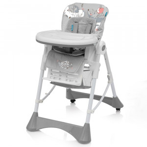 Baby Design barošanas krēsls PEPE 07 GRAY | KIDO.LV