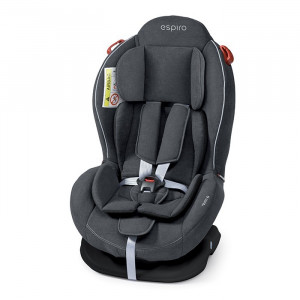 ESPIRO Autokrēsls DELTA 0-25 kg, 2019 17 GRAPHITE | KIDO.LV