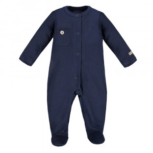 EEVI rāpulītis ar garām piedurknēm SIMPLY COMFY, navy blue | KIDO.LV