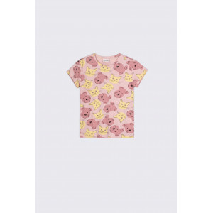 COCCODRILLO T-krekls EVERYDAY GIRL, rozā | KIDO.LV
