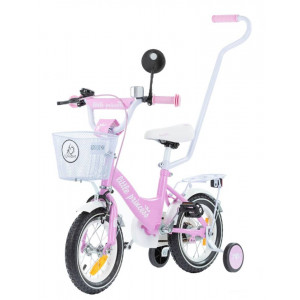 TOMABIKE velosipēds bērniem LITTLE PRINCESS pink, 12"collas | KIDO.LV