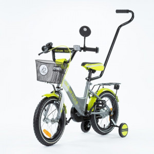 TOMABIKE velosipēds bērniem PLATINUM green, 12"collas | KIDO.LV