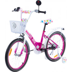TOMABIKE velosipēds bērniem BUBBLE pink, 16"collas | KIDO.LV