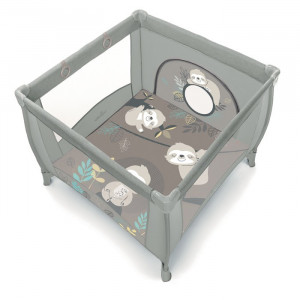Baby Design ceļojuma gulta manēža PLAY UP 07/20 LIGHT GRAY | KIDO.LV