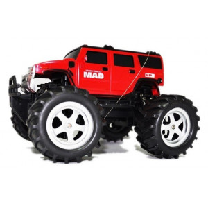 NQD Mad Monster Truck ar pulti, 1:16 27/40MHz RTR, RED | KIDO.LV
