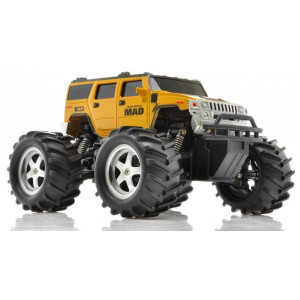 NQD Mad Monster Truck ar pulti, 1:16 27/40MHz RTR, GOLD | KIDO.LV