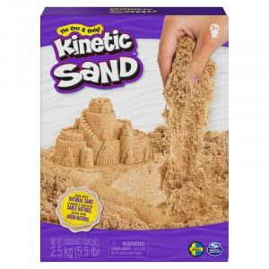 Kinētiskās smiltis - brūnas 2.5kg | KIDO.LV
