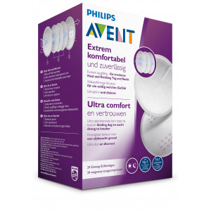 Philips Avent Vienreizējas lietošanas krūšturu ieliktnīši (24 gab.), SCF254/24 | KIDO.LV