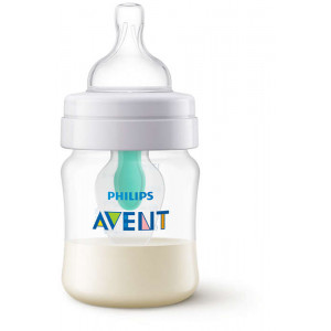 Philips AVENT Pretkoliku pudelītes ar AirFree vārstu 125 ml, 0M+ , SCF810/14 | KIDO.LV
