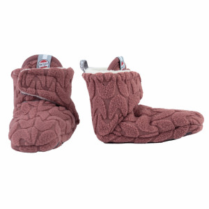 Lodger Slipper Scandinavian Fleece čībiņas, Rosewood 12-18 mēn., Plush, 13 cm, SL625_12-18 | KIDO.LV