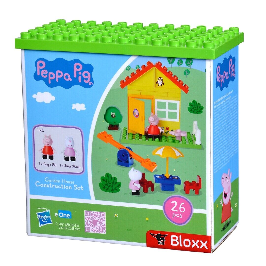 HASBRO Big Bloxx konstruktors Peppas māja - rotaļu laukums, 26 elementi 
