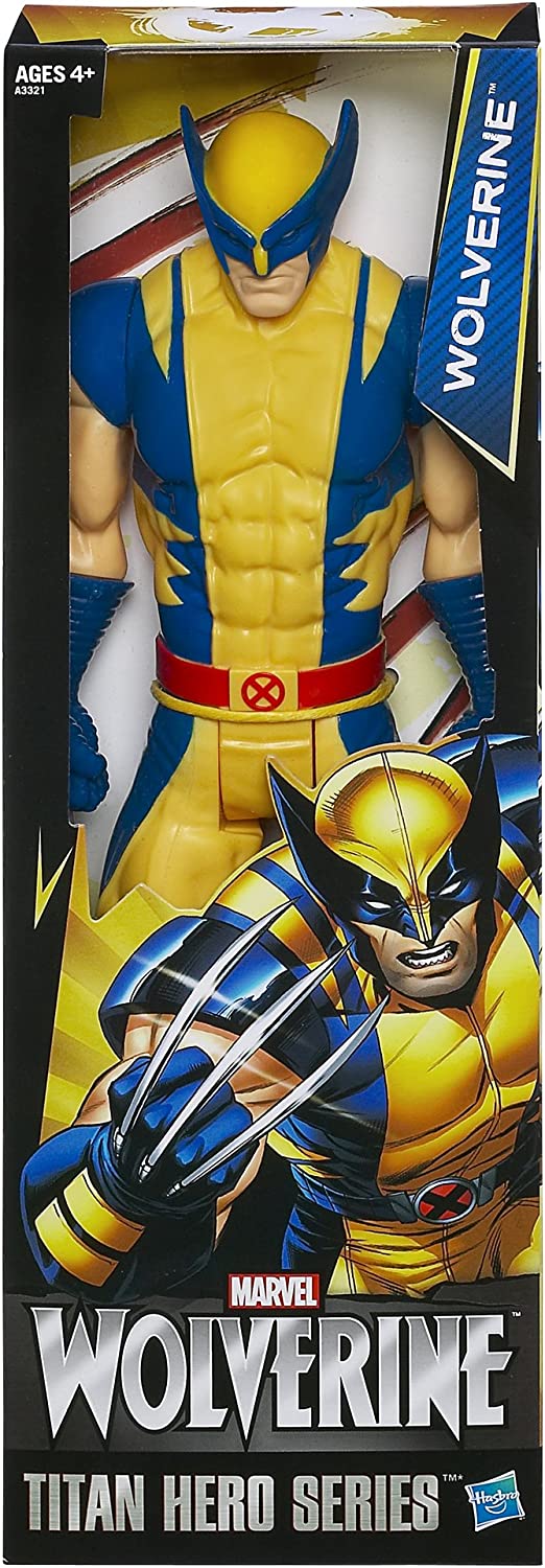 HASBRO Marvel Avengers Titan Hero - Volverine figūra, 4+ gadi 