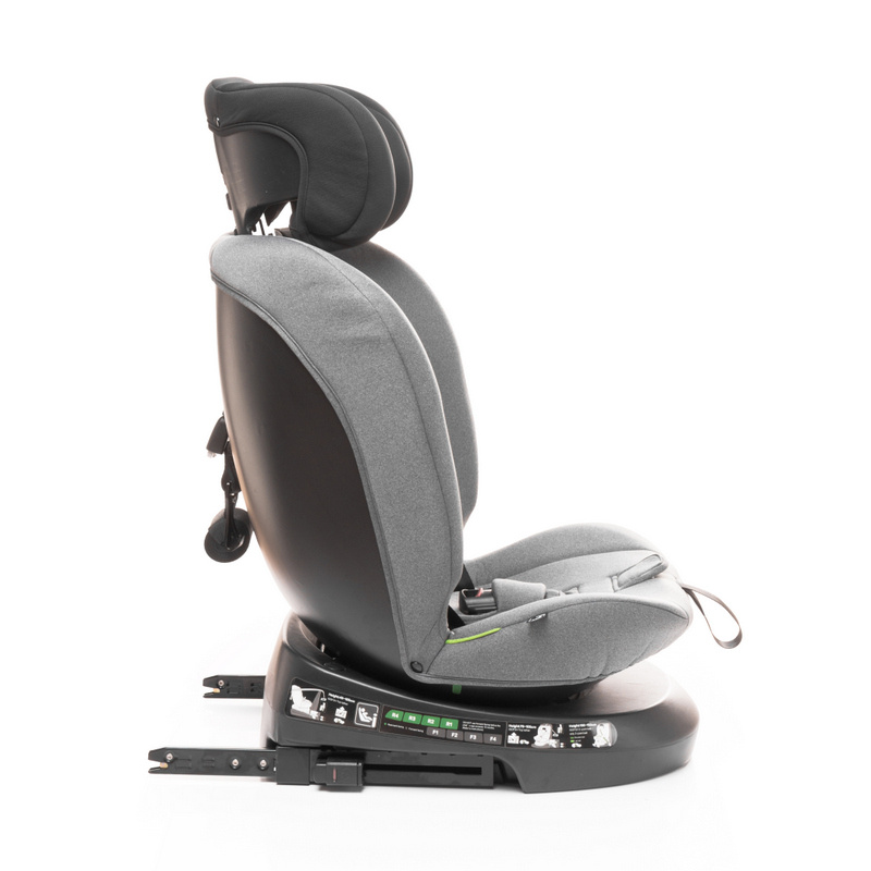 4 BABY Autokrēsls MATT-FIX 0-36 kg, Grey