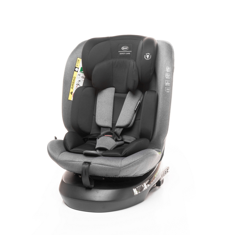 4 BABY Autokrēsls MATT-FIX 0-36 kg, Grey