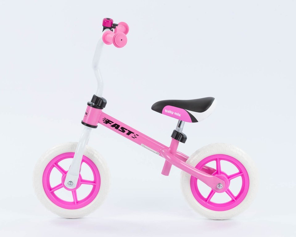 BABY MIX Līdzsvara velosipēds FAST 10", pink 