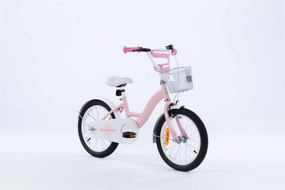 TOMABIKE velosipēds bērniem PLATINUM Light Pink, 16"collas 