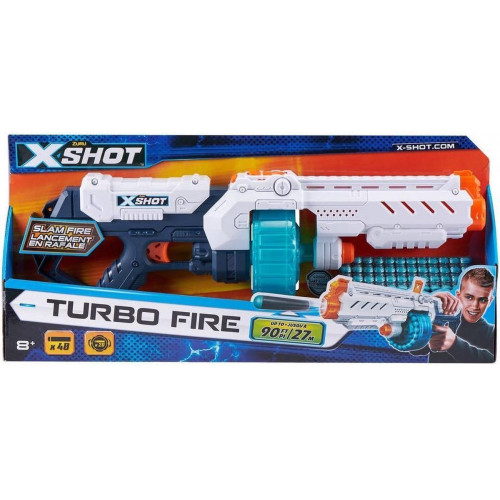 ZURU X-SHOT Turbo Fire ierocis ar 48 šautriņām, 36270 