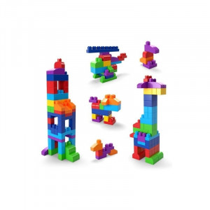 Mega Blocks Big klucīši  -  konstruktors, 80 gab., DCH63 | KIDO.LV