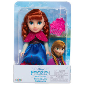 HASBRO Lelle Disney Frozen Princese ANNA Petite Doll with Glittered ... | KIDO.LV