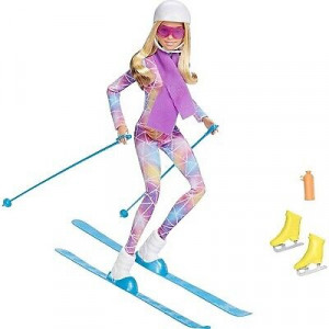 BARBIE lelle ziemas sporta slēpotāja, You Can Be Anything | KIDO.LV