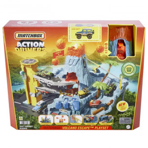 Matchbox Action Drivers Volcano Escape trase, HHW21 | KIDO.LV