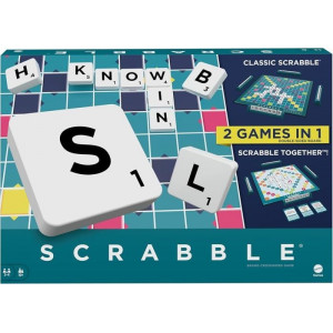 Spēle - Scrabble vārdu spēle 2 Vienā LV | KIDO.LV