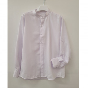 WooRage Balts krekls ar garām piedurknēm | KIDO.LV