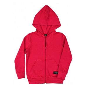 ATUT Meiteņu jaka ar kapuci - Enjoy Life, 0922, koši rozā  | KIDO.LV