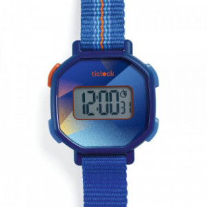 DJECO Digitālais rokas pulkstenis - Zilie toņi, DD00456 | KIDO.LV