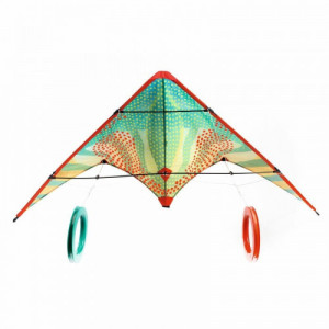 DJECO Lielizmēra gaisa pūķis trikiem - Sarkanie punktiņi, DJ02164 | KIDO.LV