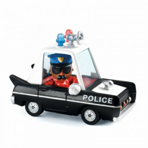 DJECO Crazy motors - Trakās automašīnas - Ašais policists, DJ05473 | KIDO.LV
