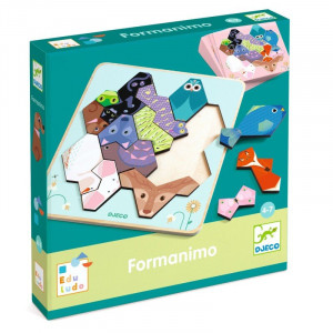 DJECO Izglītojoša spēle - FormAnimo,  DJ08226 | KIDO.LV