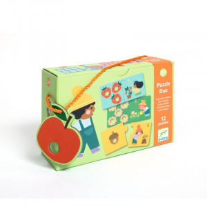 DJECO Duo puzle - Pirmie skaitļi (24 gab.), DJ08272 | KIDO.LV