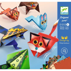 DJECO Origami – Lecošie dzīvnieki, DJ08702 | KIDO.LV