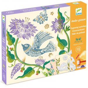 DJECO Gravēšanas komplekts - Pasiflora, DJ09352 | KIDO.LV