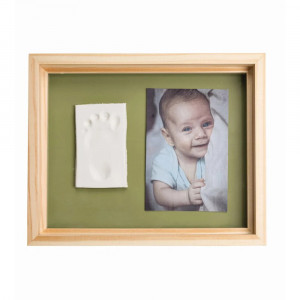 Baby Art komplekts mazuļa pēdiņas nospieduma izveidošanai, Pure Frame, 3601092030 | KIDO.LV