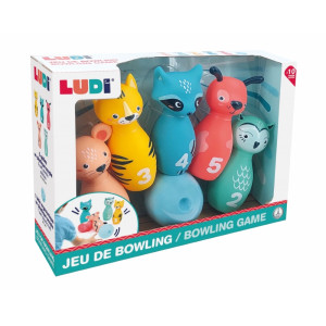 LUDI Boulinga spēle mazuļiem, Meža dzīvnieki, 10+ mēn | KIDO.LV