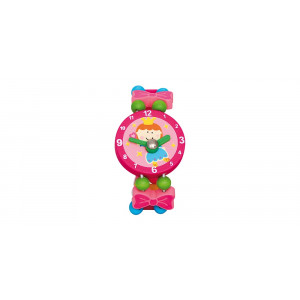 BINO Koka rotaļu pulkstenītis, Princese | KIDO.LV
