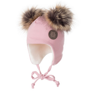 LENNE merino vilnas cepure mazuļiem PIPU, pink | KIDO.LV