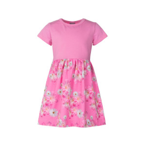LENNE Rozā puķaina kleita meitenei TESLIN, 24620, 055 | KIDO.LV