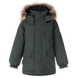 LENNE silta ziemas jaka / parka zēnam SNOW 25341, 333 – ūdensizturīga ar Isosoft siltinājumu | KIDO.LV