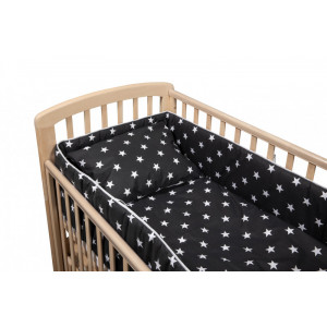 TROLL Black Star veļas komplekts gultiņai | KIDO.LV