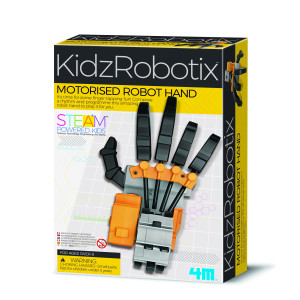 4M KidzRobotix DIY komplekts "Motorizēta robota roka" | KIDO.LV