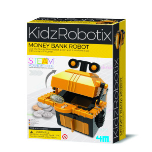 4M KidzRobotix DIY komplekts "Krājkasītes robots" | KIDO.LV