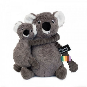 Deglingos mīkstā rotaļlieta - Koala - Mamma un mazulis, Pelēks, 28 cm, 73200 | KIDO.LV