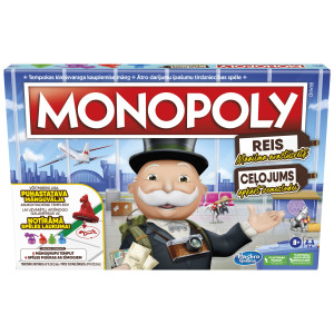 Hasbro spēle - Monopoly - Ceļojums apkārt zemeslodei | KIDO.LV
